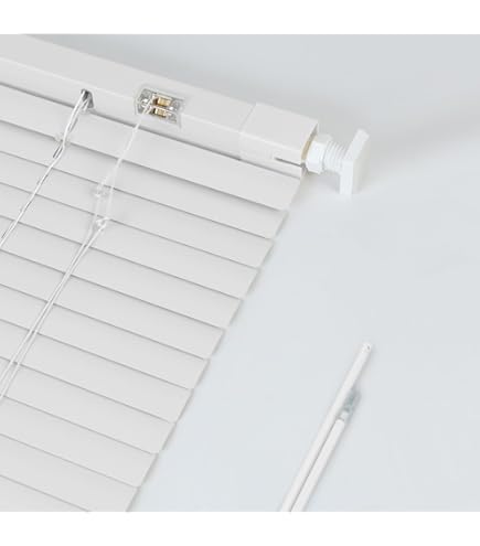 Amazon | ブラインド ナチュラルホワイト 横幅165×高さ100cm